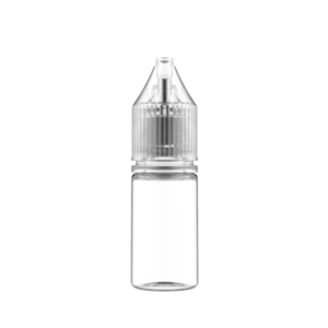Chubby Gorilla V3 PET Clear Bottle With Natural Cap CGUB1-10MLV3-NATL